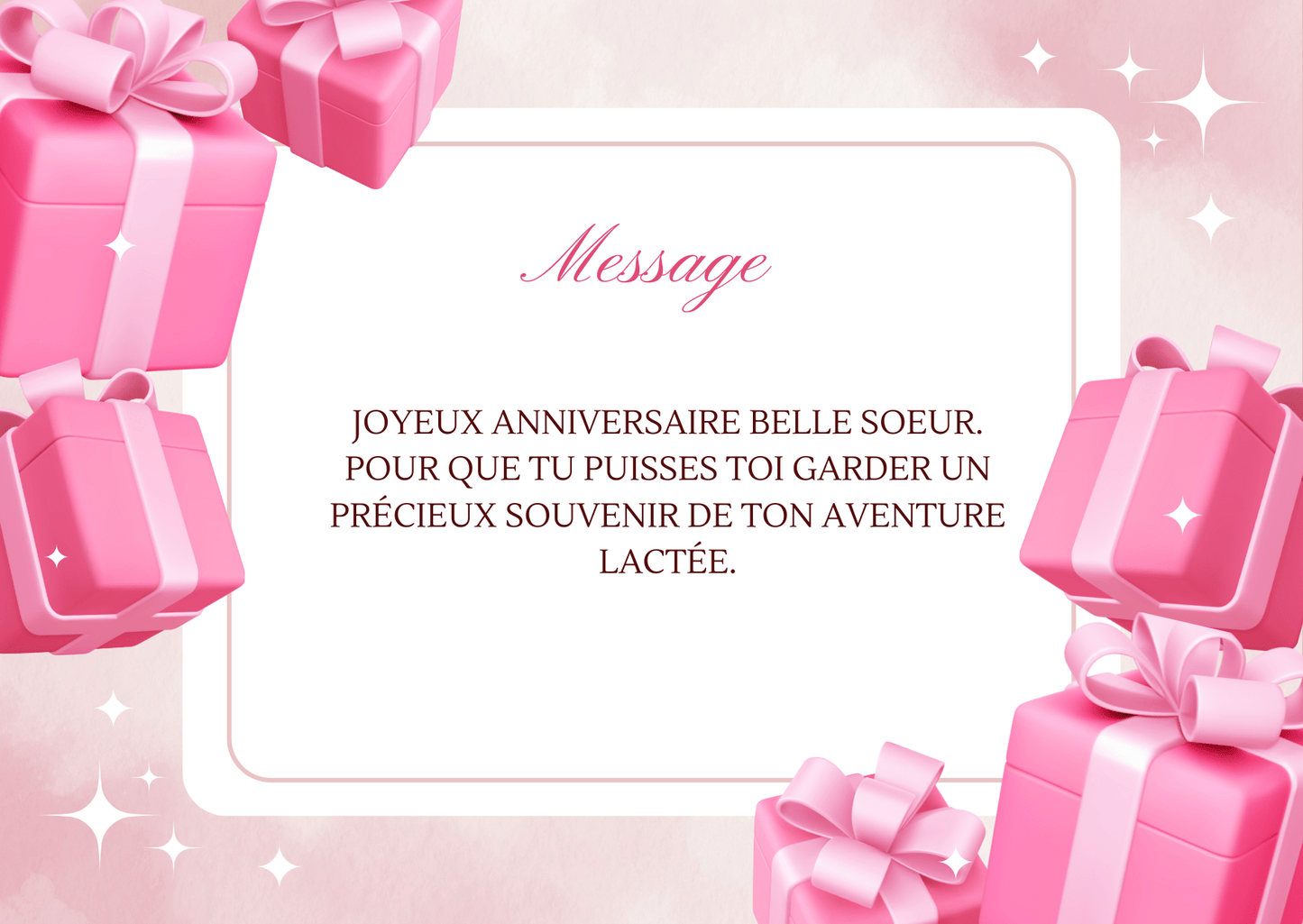 Carte Cadeau Mon Bijou Lacté