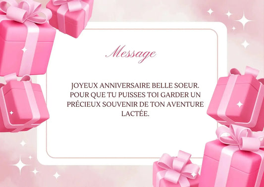 Carte Cadeau Mon Bijou Lacté bijou lait maternel Mon Bijou Lacté