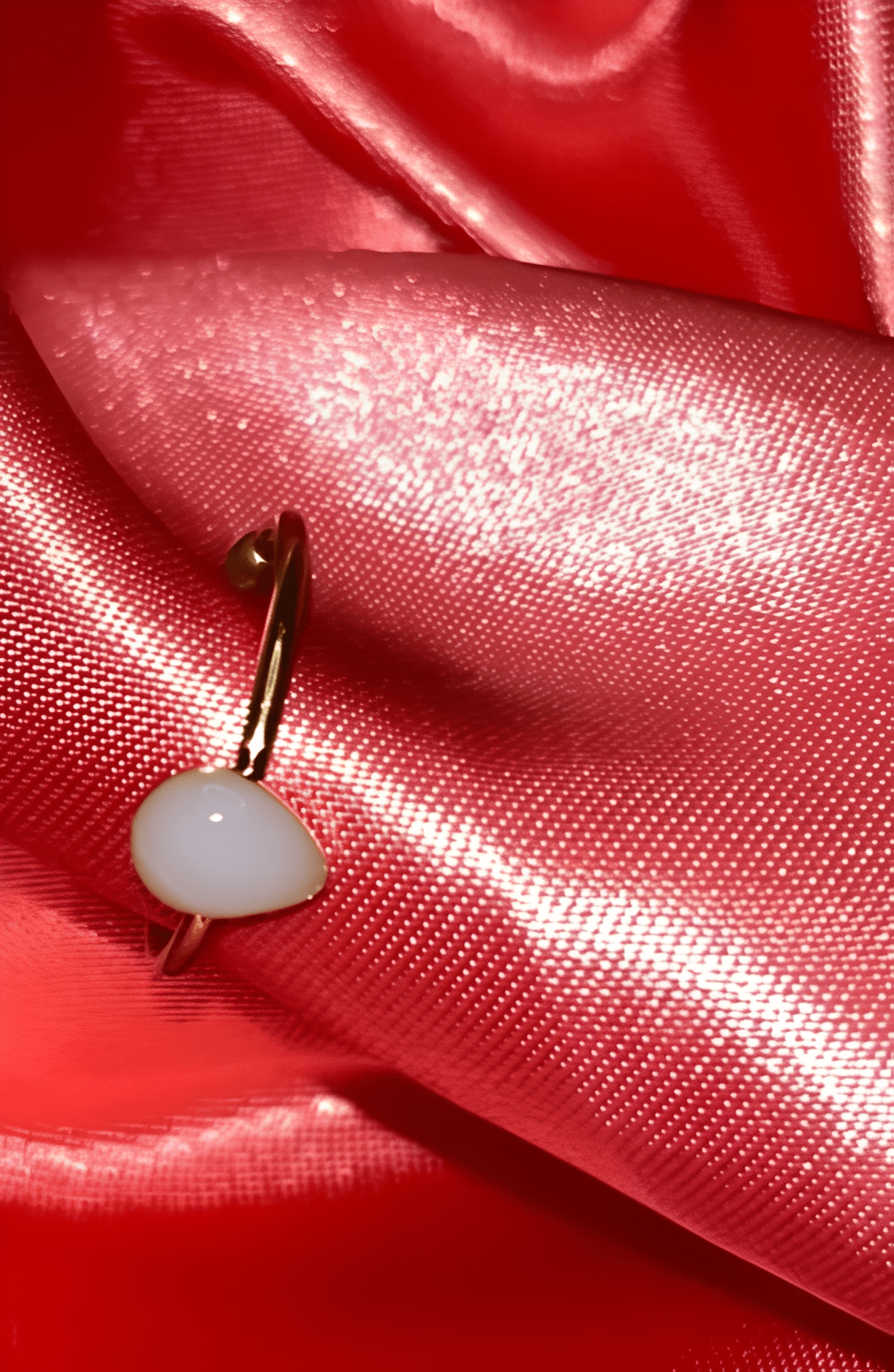Bague Aria – Bagues au lait maternel en acier inoxydable doré