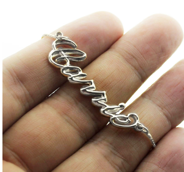 Collier Prénom 3D – Personnalisé en Argent 925
