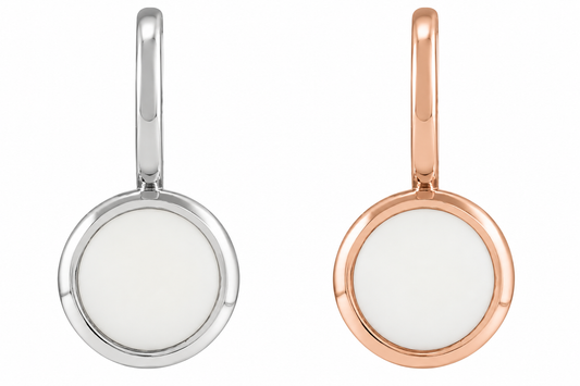Pendentif Rond au Lait Maternel