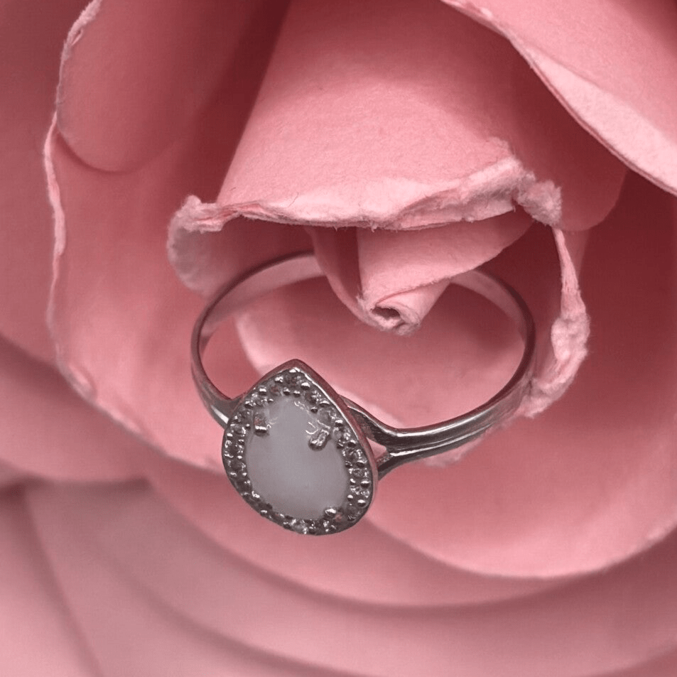Bague Acacia en or blanc 18 carats