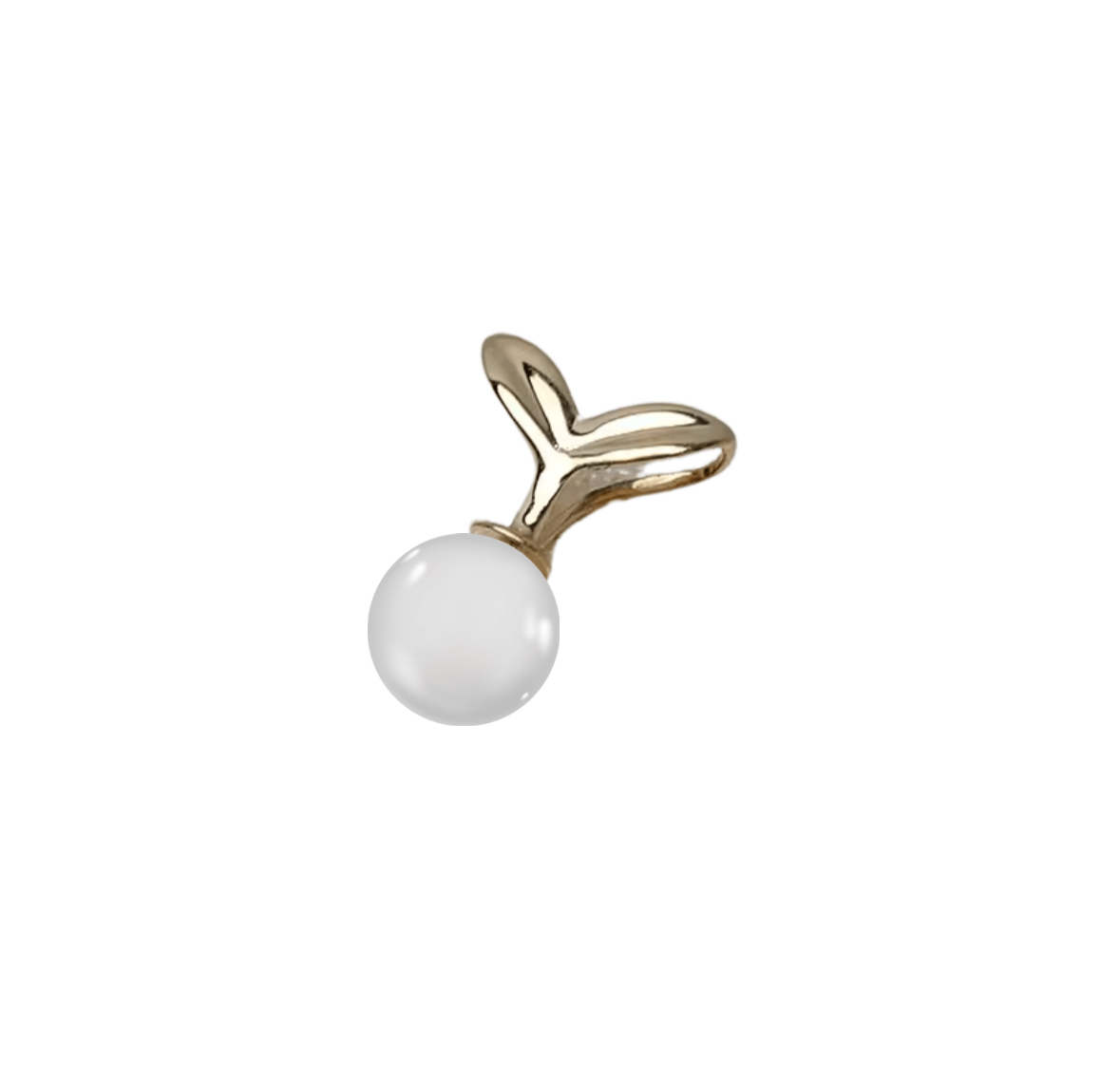 Pendentif Régina en or 18 carats et lait maternel - Mon Bijou Lacté