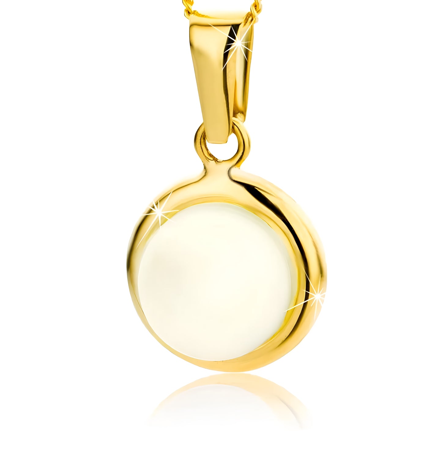 Pendentif Salomé en Or 375 et Lait Maternel