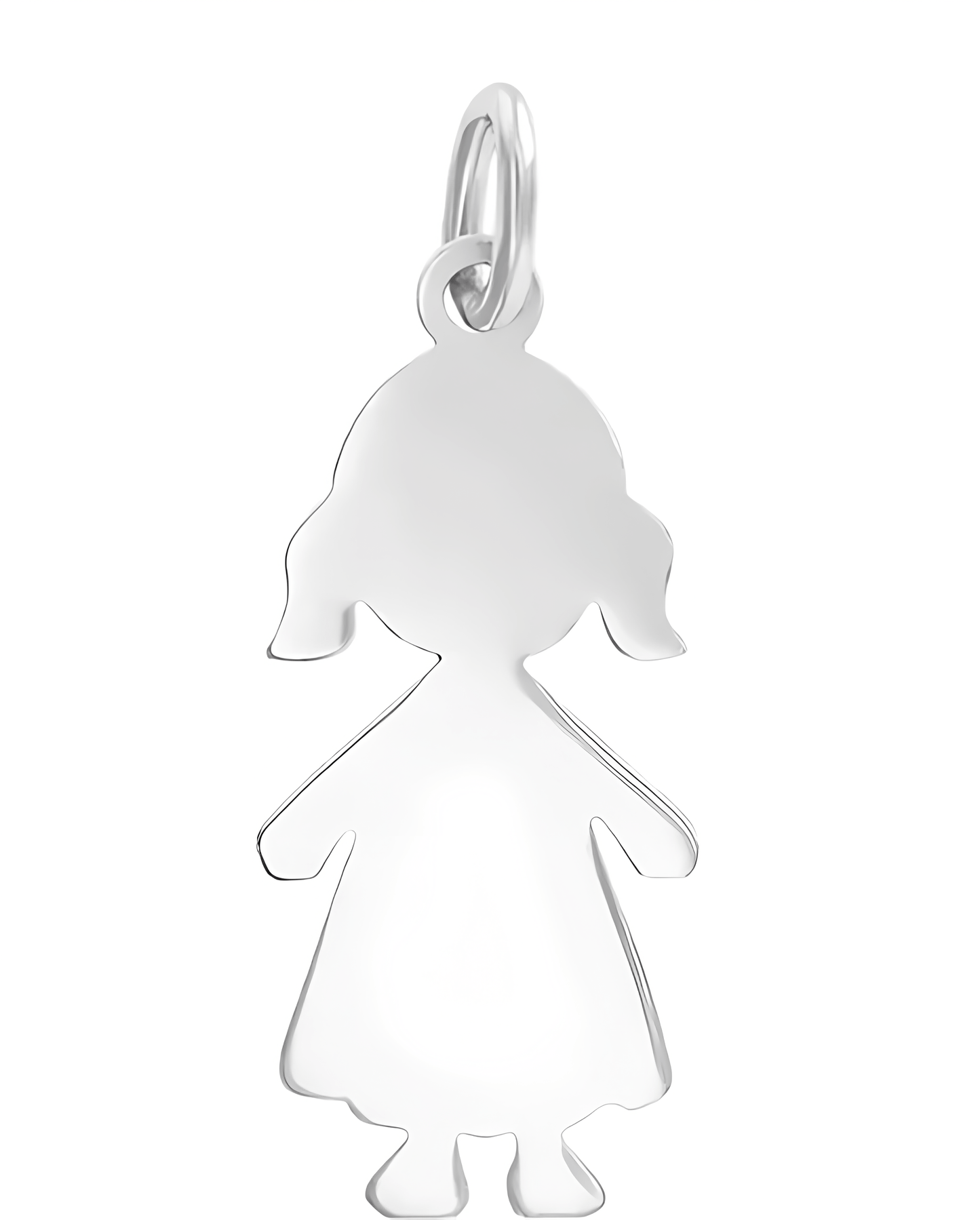 Collier garçon/fille gravure