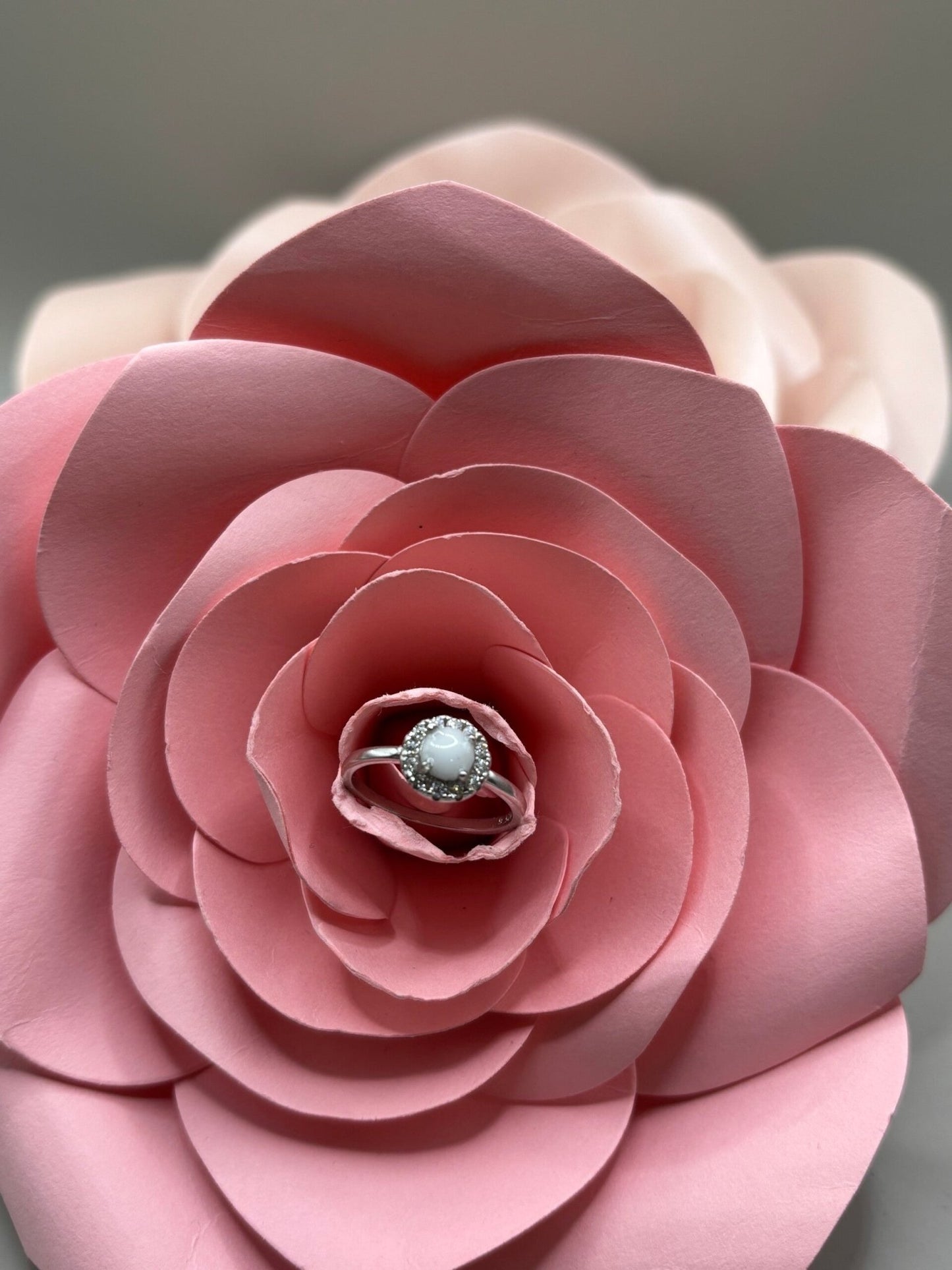 Bague Maelys en argent 925 – Diamant de lait maternel - Mon Bijou Lacté