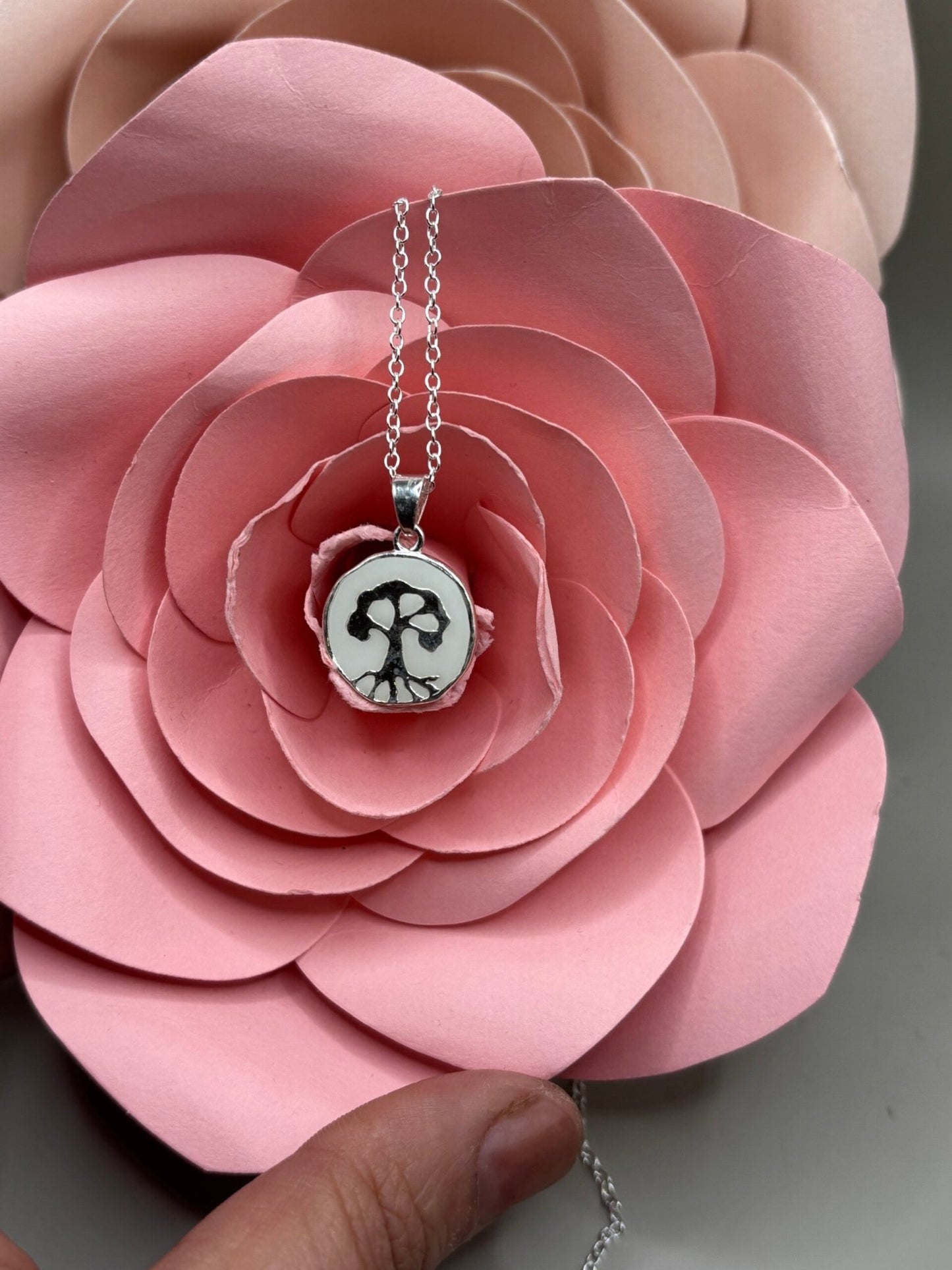 Collier Bhodia arbre de vie au lait maternel - Mon Bijou Lacté