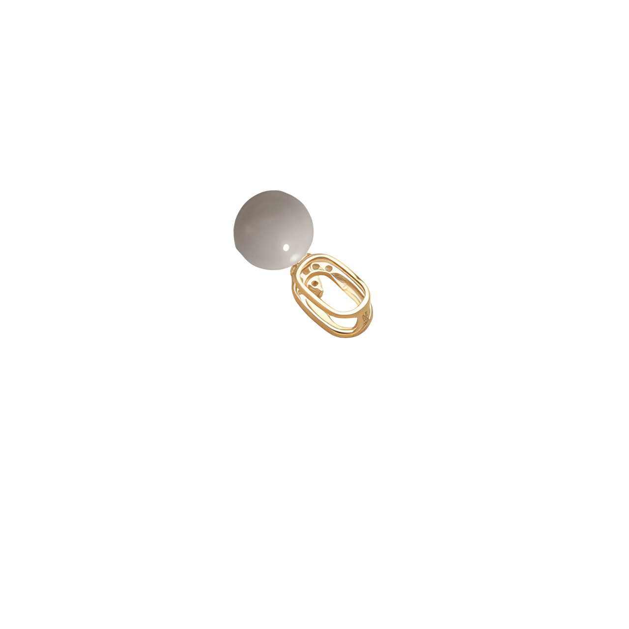 Pendentif Alice en or 18 carats et lait maternel - Mon Bijou Lacté