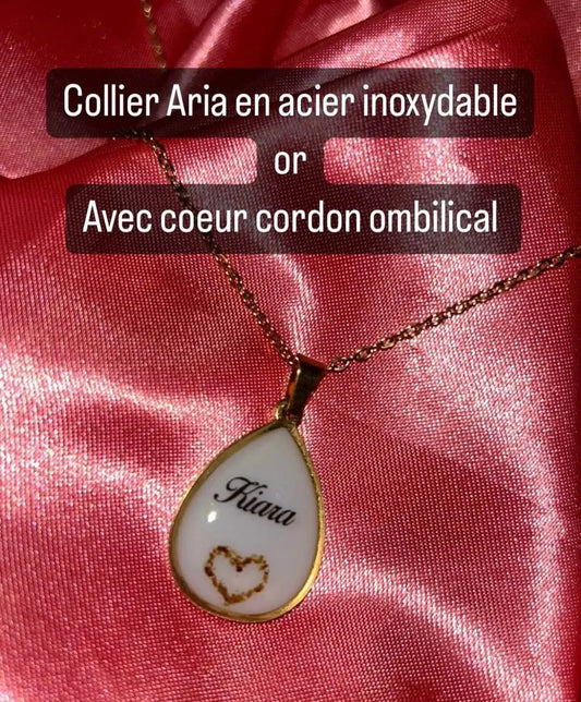 Collier Aria bijou lait maternel Mon Bijou Lacté