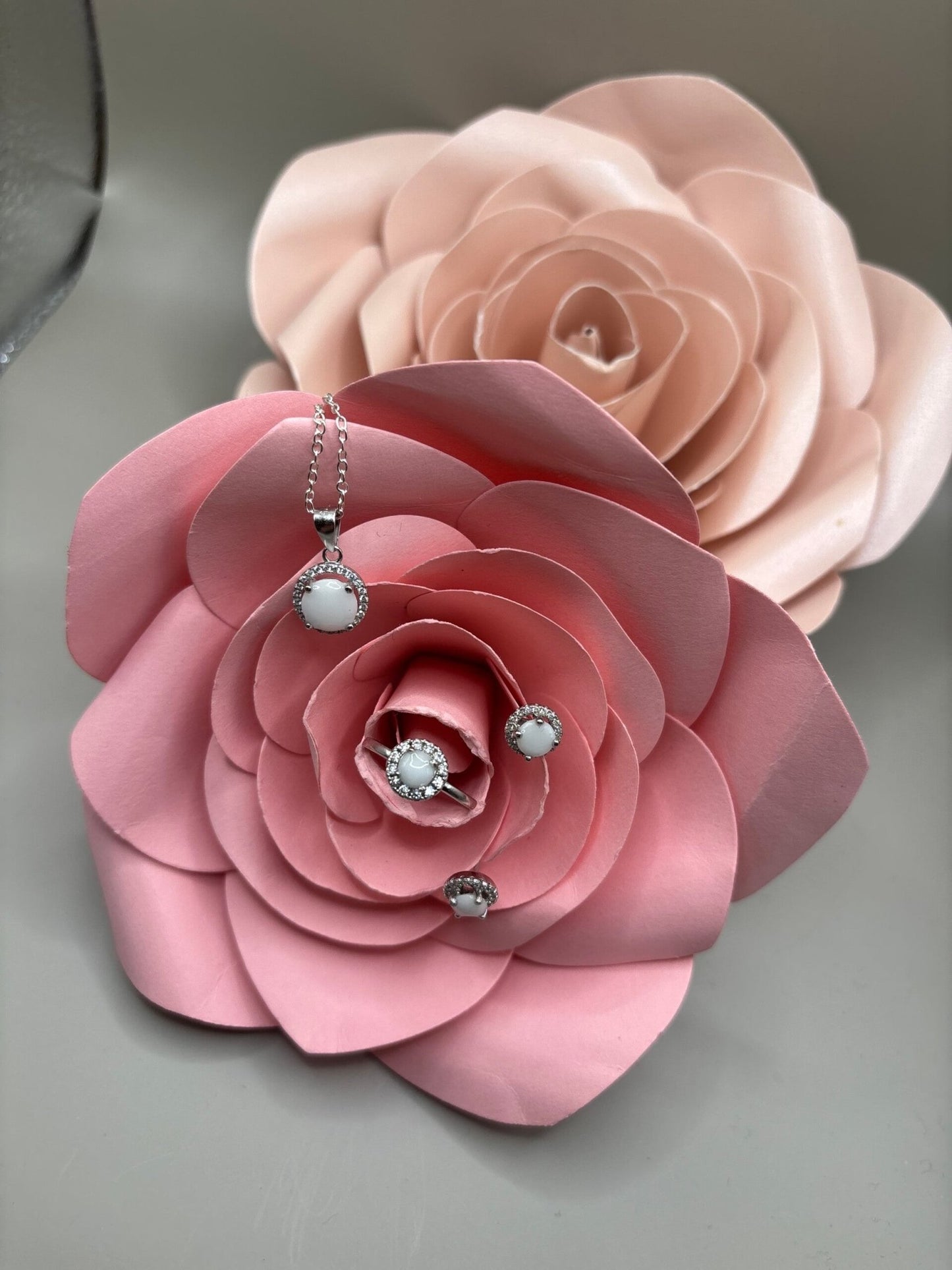 Parure Maelys en argent 925 - Mon Bijou Lacté