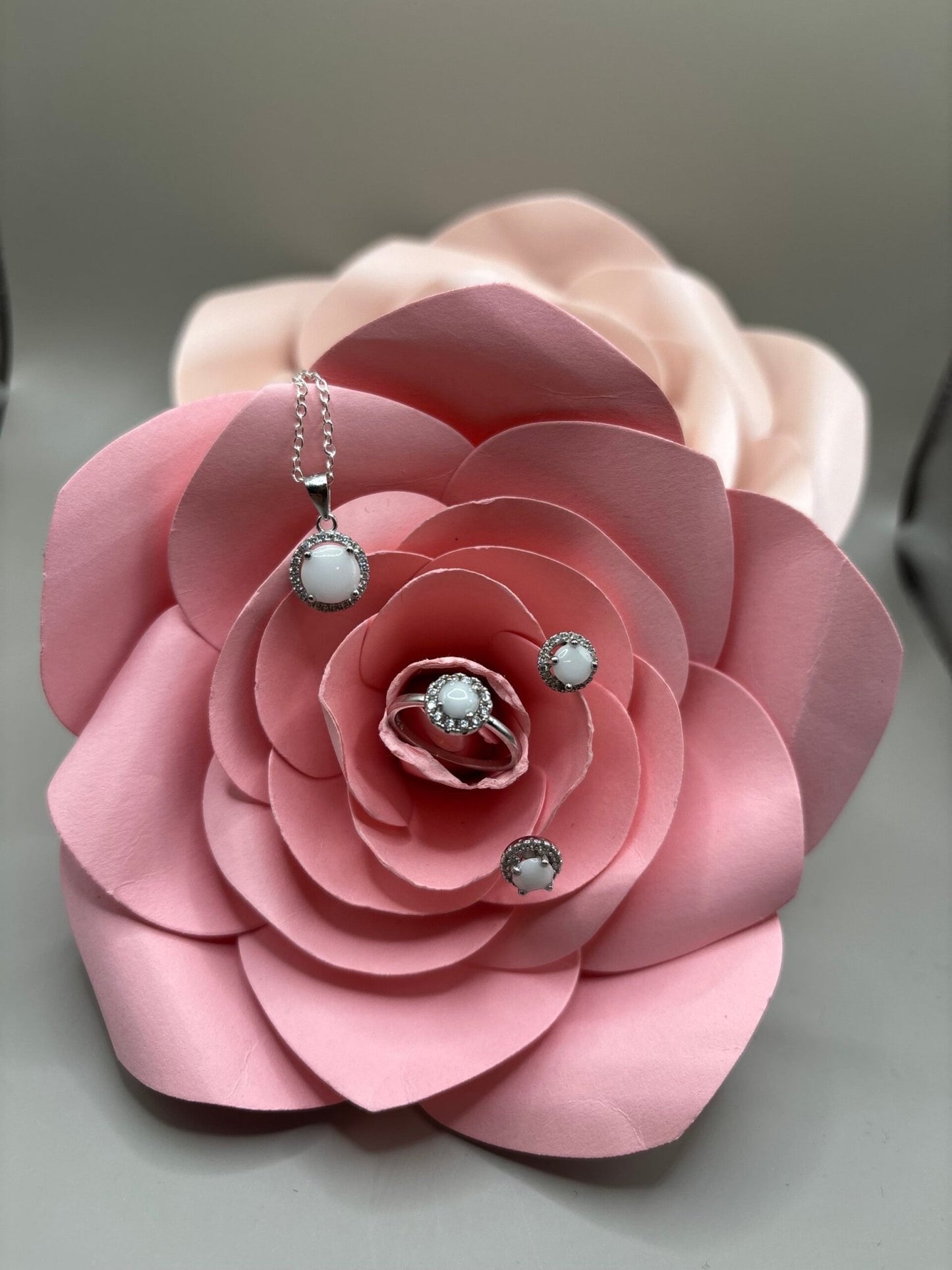 Parure Maelys en argent 925 - Mon Bijou Lacté