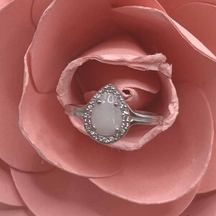 Bague Acacia en or blanc 18 carats
