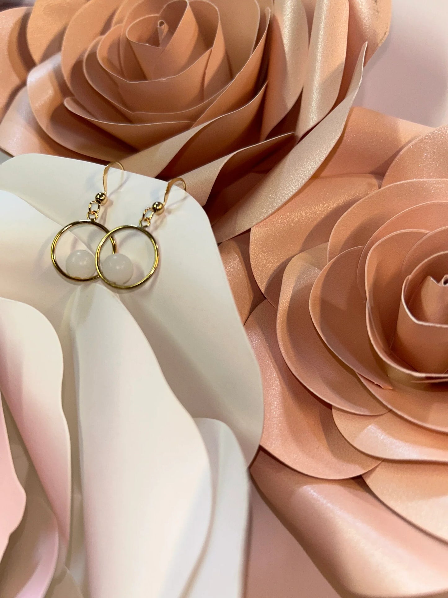 Boucles d’oreilles Savannah-Mon Bijou Lacté