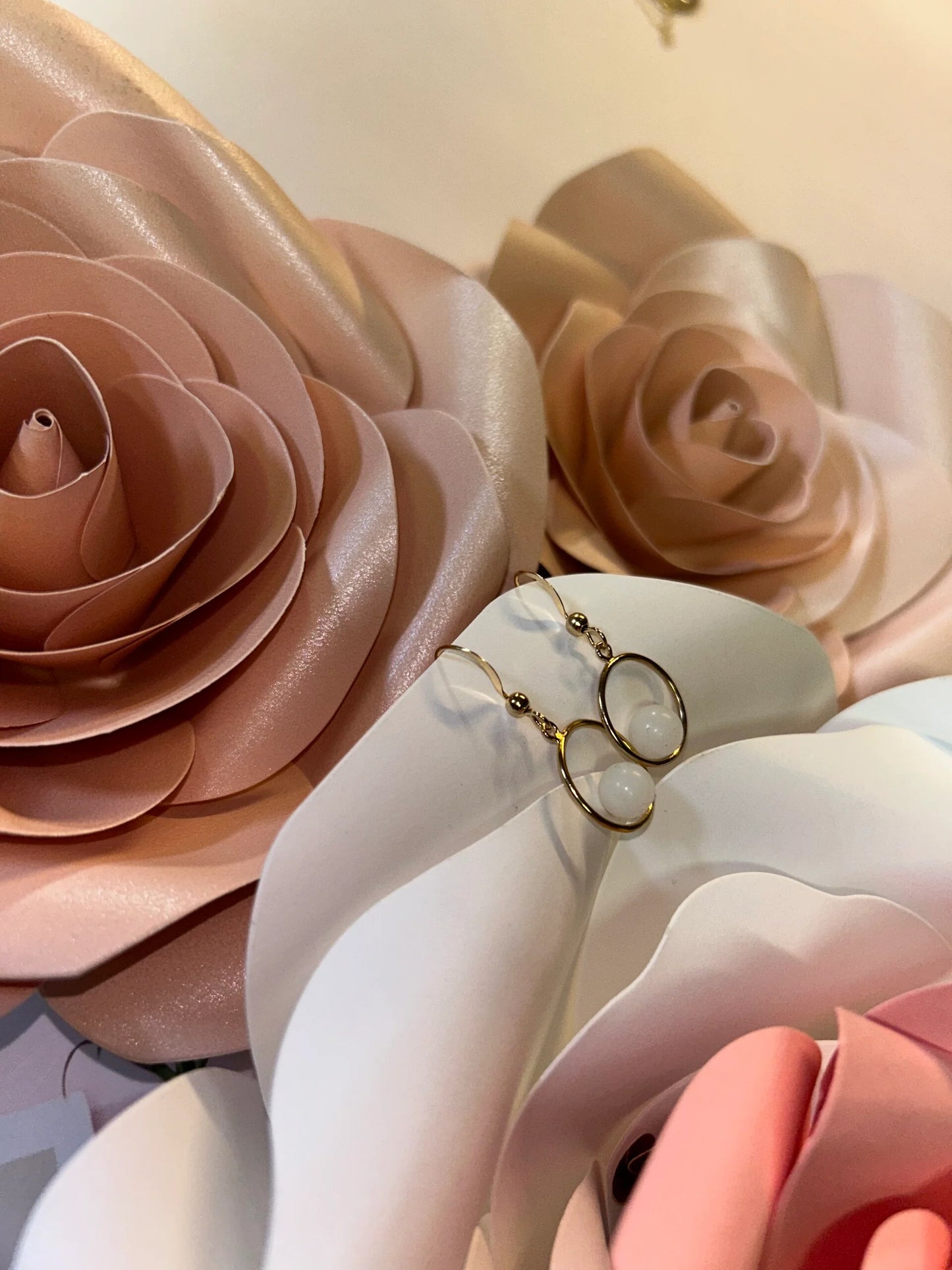 Boucles d’oreilles Savannah-Mon Bijou Lacté