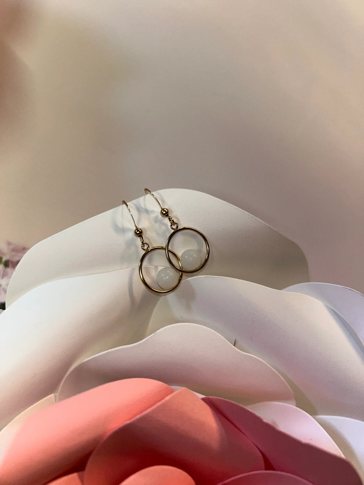 Boucles d’oreilles Savannah-Mon Bijou Lacté
