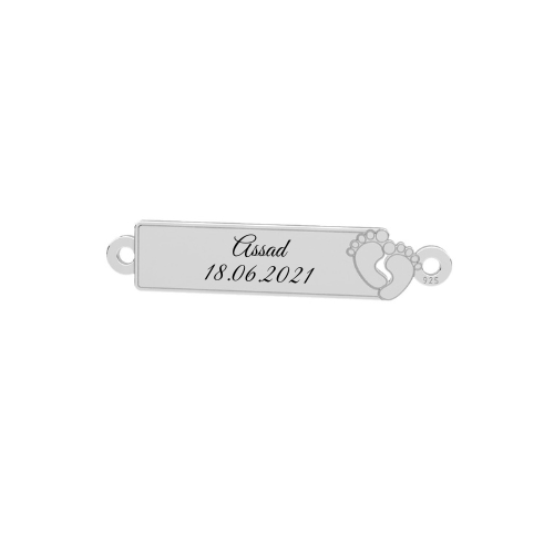 Bracelet Identité Enfant – Gravure personnalisée