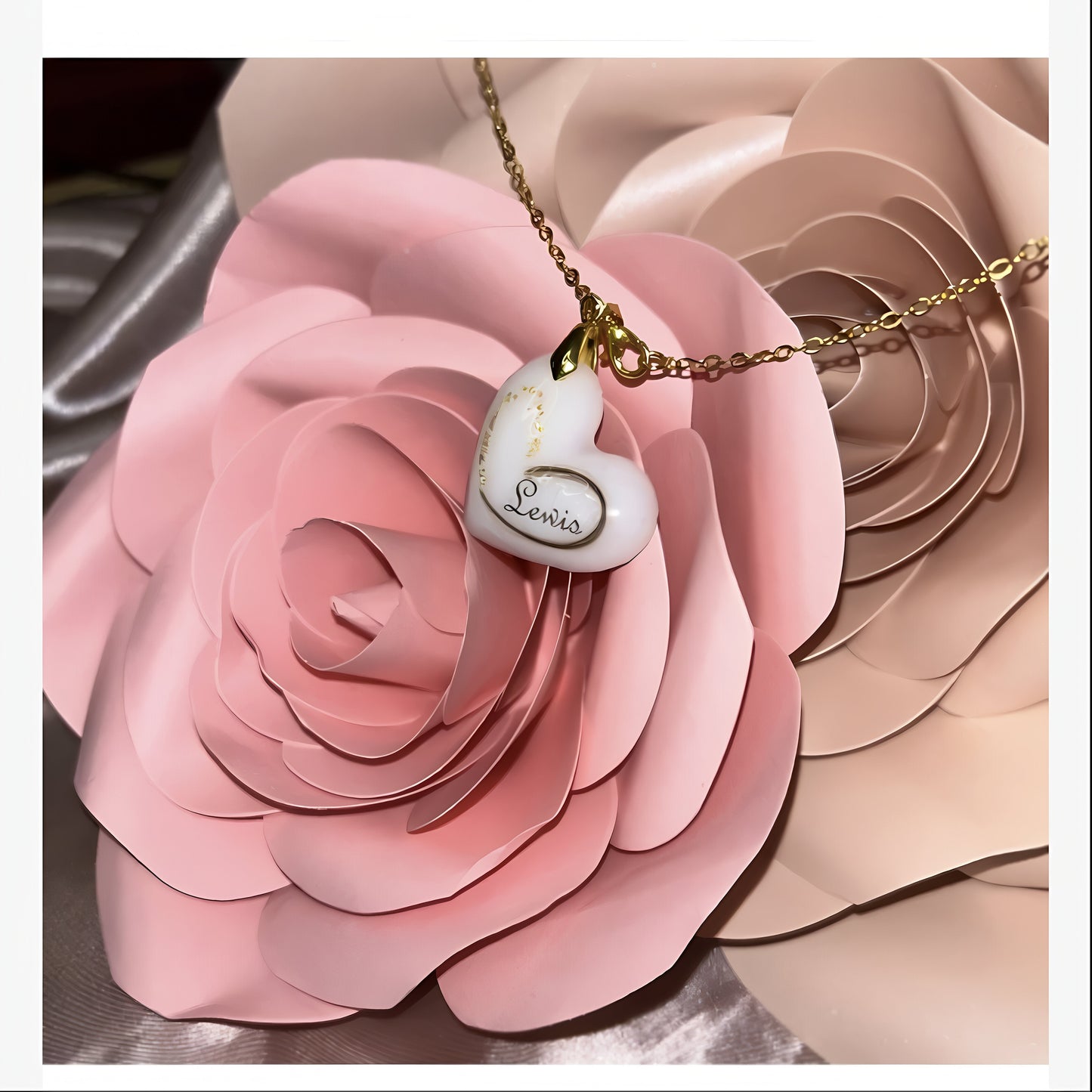 Collier Eva-Mon Bijou Lacté