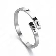 Bague Spirale Personnalisée