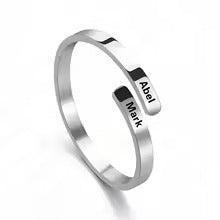 Bague Spirale Personnalisée bijou lait maternel Mon Bijou Lacté