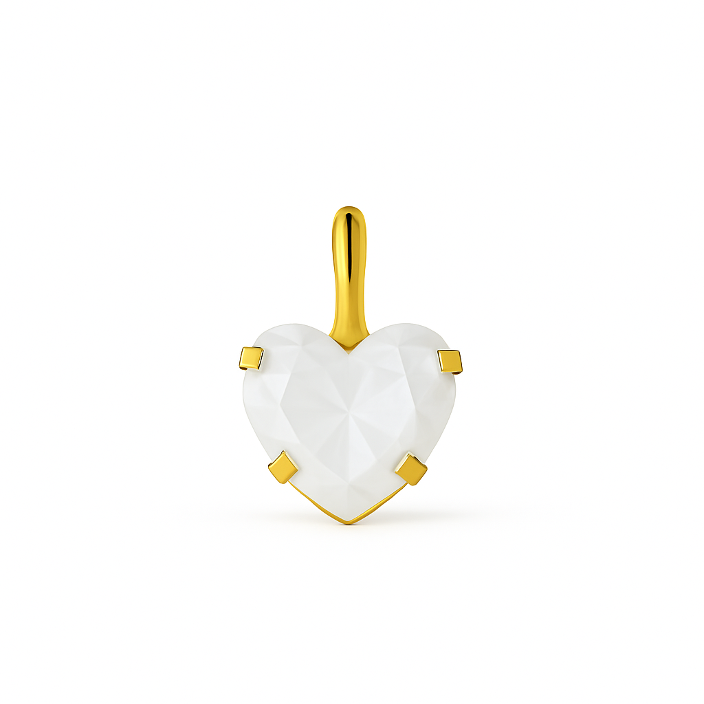 Pendentif Bonnie-Mon Bijou Lacté