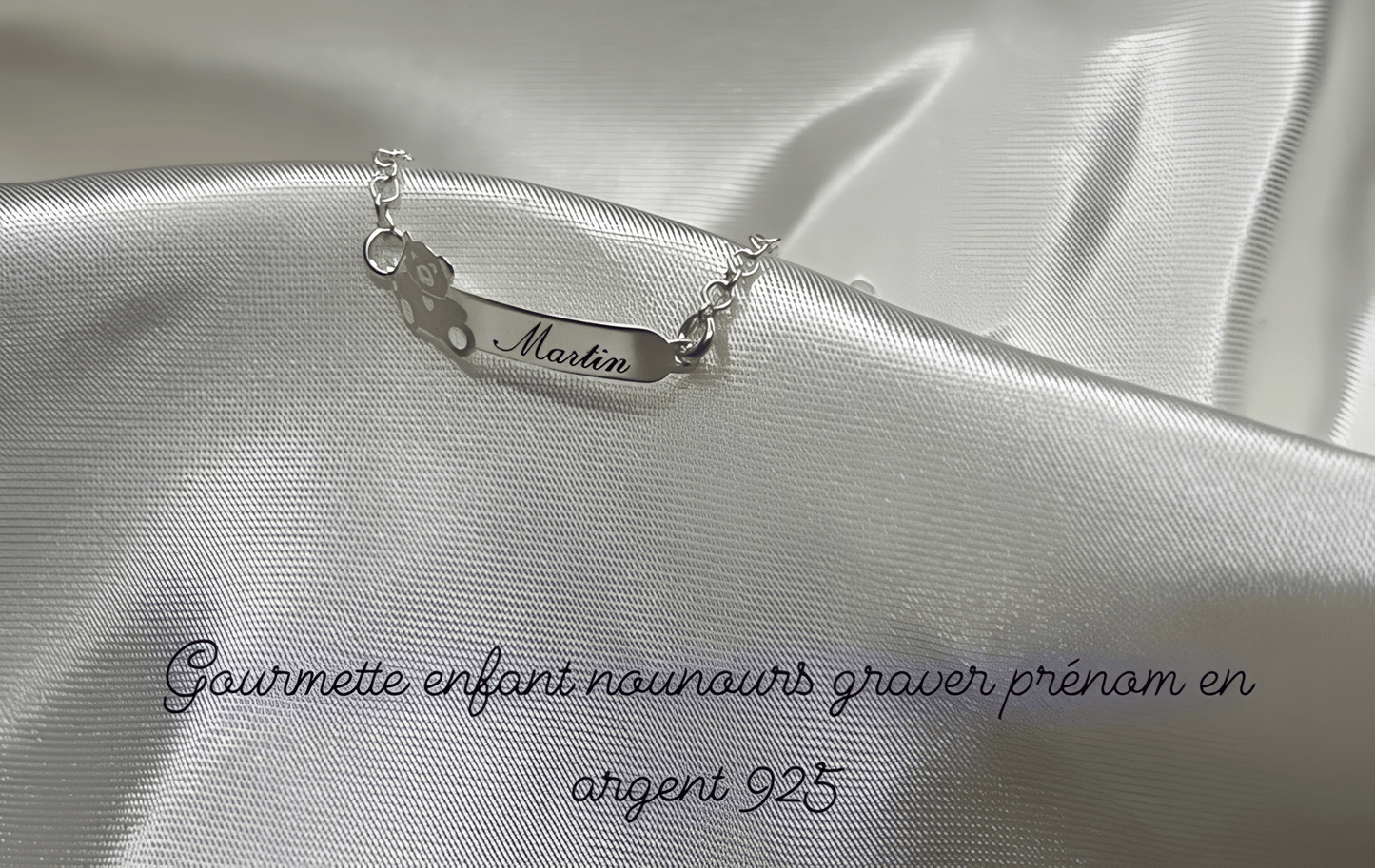 Gourmette bébé Kais