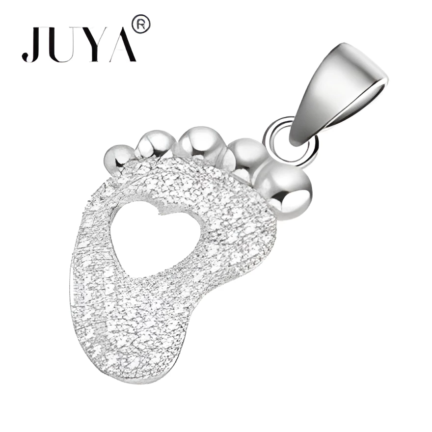charm pied bébé zircon