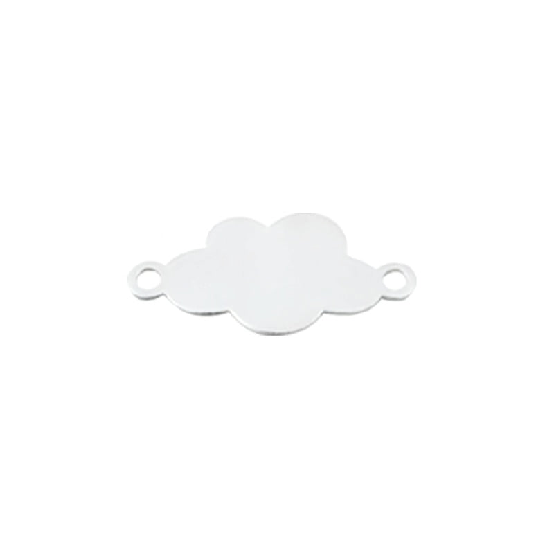 Bracelet Nuage en Argent 925 Personnalisé
