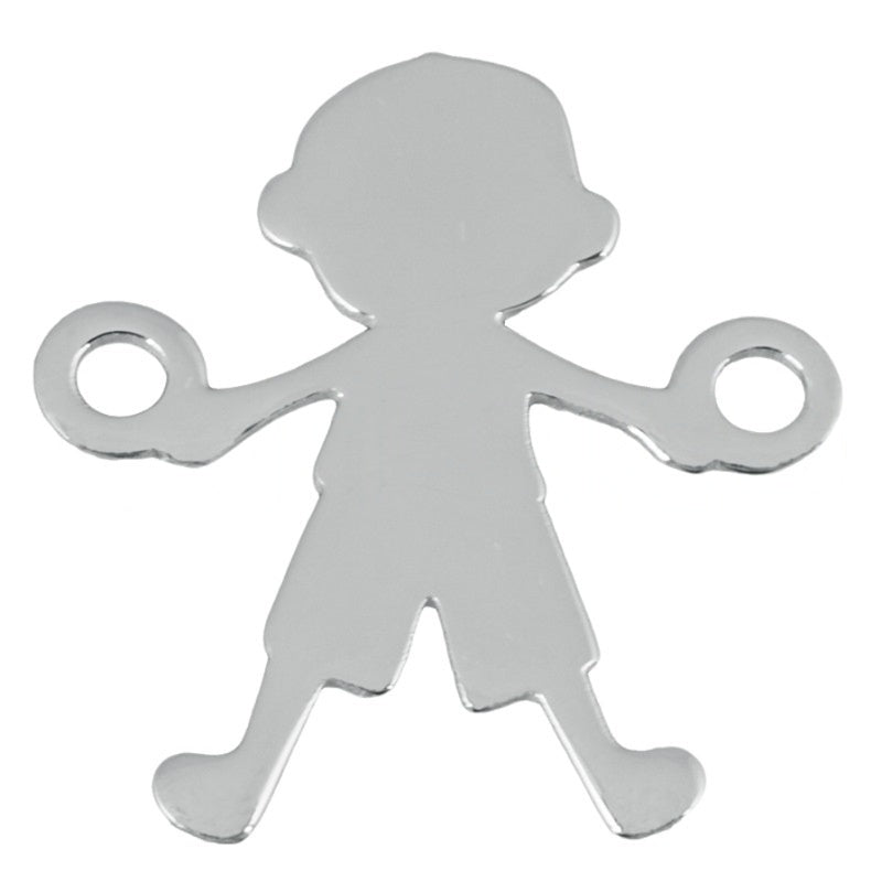Bracelet Silhouette Fille ou Garçon – Argent 925