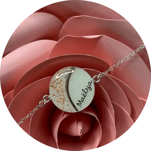 Bracelet au lait maternel-Mon Bijou Lacté- bracelet lait maternel