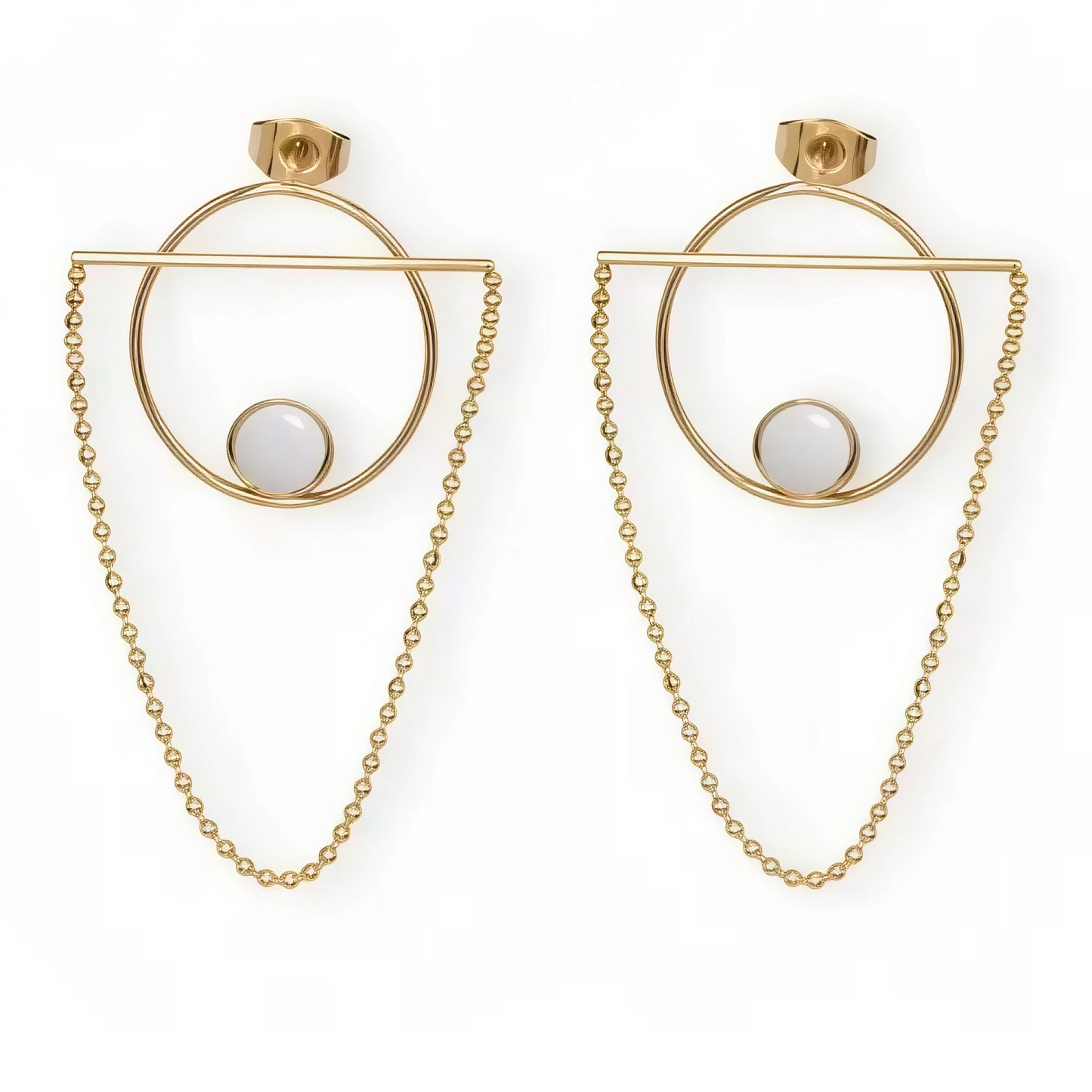 Boucles d’oreilles Agathe- Bijou lait maternel – Bijoux au lait maternel artisanal Mon Bijou Lacté
