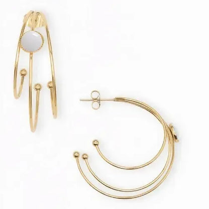 Boucles d’oreilles Sarah bijou lait maternel Mon Bijou Lacté