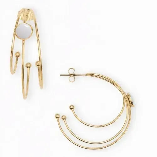 Boucles d’oreilles Sarah bijou lait maternel Mon Bijou Lacté