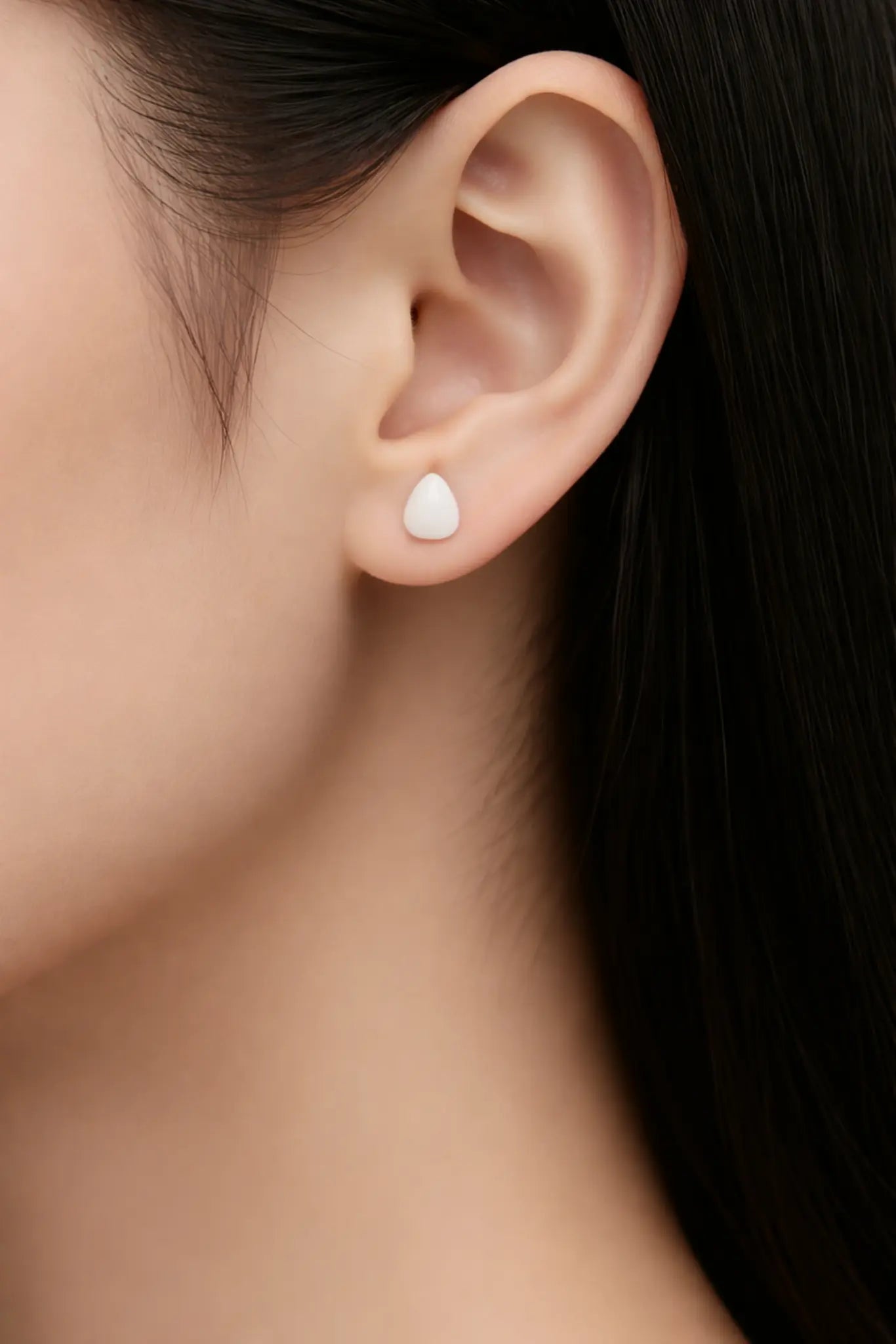 Puce d'oreille Selima - Bijou lait maternel – Bijoux au lait maternel artisanal Mon Bijou Lacté
