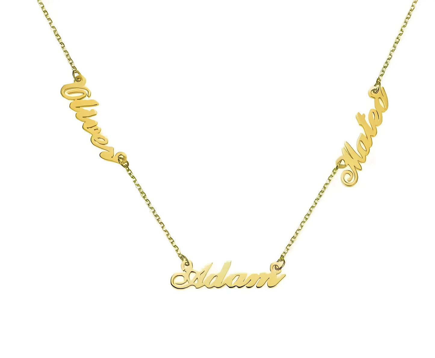 Collier personnalisé prénom – Bijoux au lait maternel artisanal Mon Bijou Lacté
