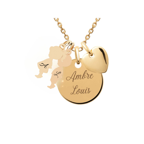 Collier Alma– Gravure personnalisée