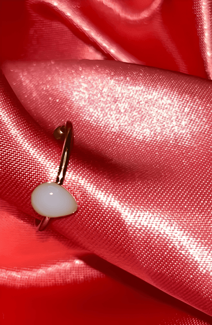 Bague Aria – Bagues au lait maternel en acier inoxydable doré