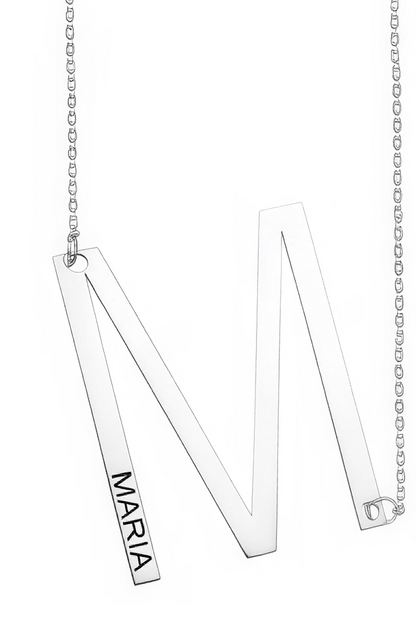 Collier personnalisé Katie – Collier Initiales Personnalisé