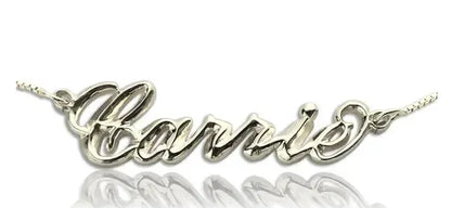 Collier Personnalisé Prénom 3D en Argent 925 bijou lait maternel Mon Bijou Lacté