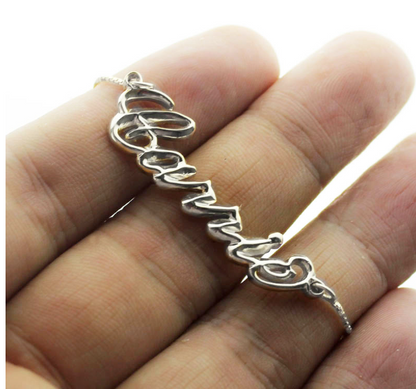 Collier Prénom 3D – Personnalisé en Argent 925