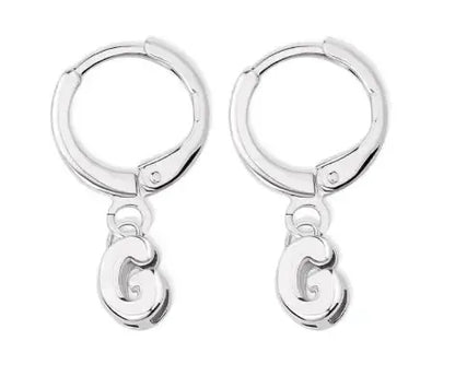 Boucles d’oreilles Sadie – Initiales en forme de ballon bijou lait maternel Mon Bijou Lacté