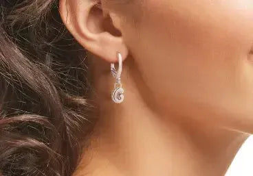 Boucles d’oreilles Sadie – Initiales en forme de ballon bijou lait maternel Mon Bijou Lacté