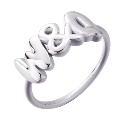 Bague Sadie – Lettres en forme de ballon