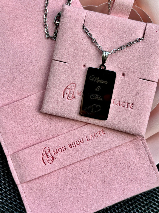 Collier Date gravure