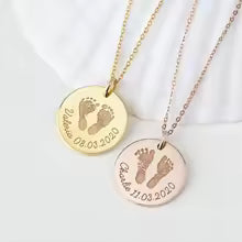Collier Empreinte Personnalisé