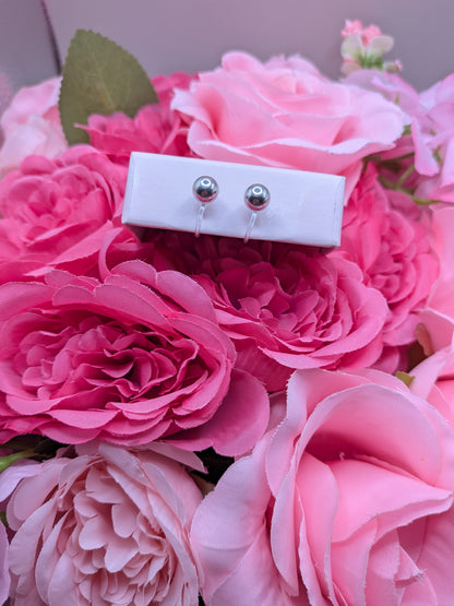 Boucles d'Oreilles Perle argent – Spécial "Petites Oreilles Non Percées"