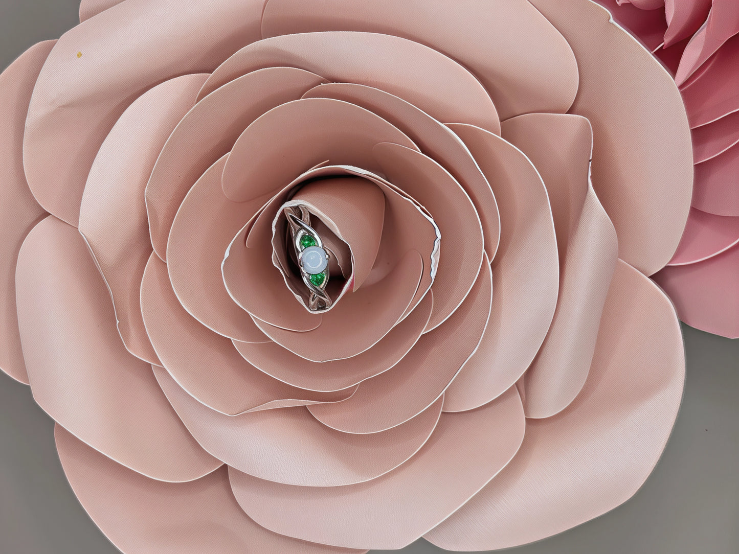 Bague Infini Naissance – Bijoux au lait maternel artisanal Mon Bijou Lacté
