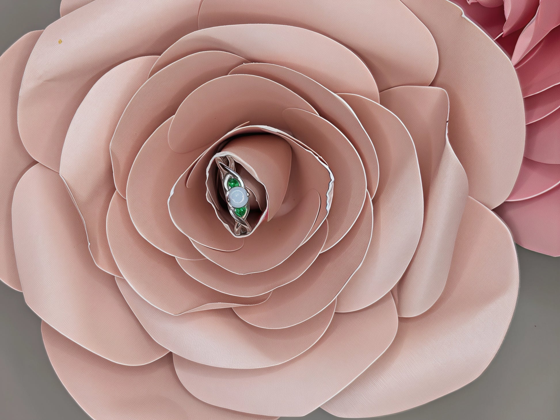 Bague Infini Naissance bijou lait maternel Mon Bijou Lacté