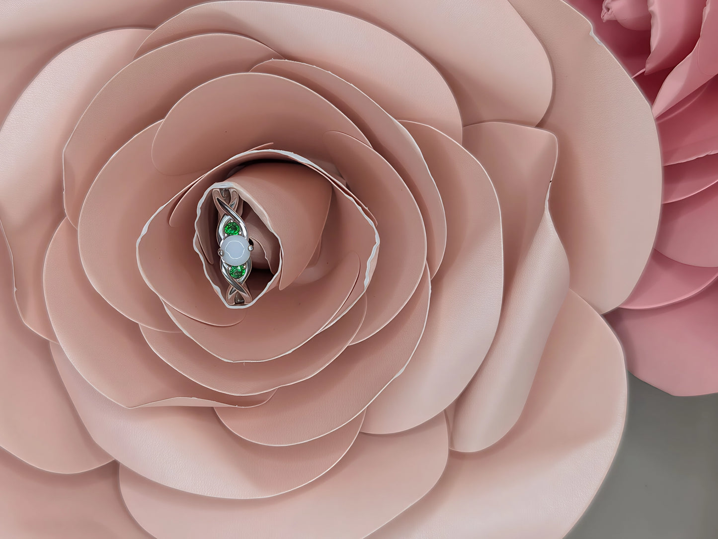 Bague Infini Naissance – Bijoux au lait maternel artisanal Mon Bijou Lacté
