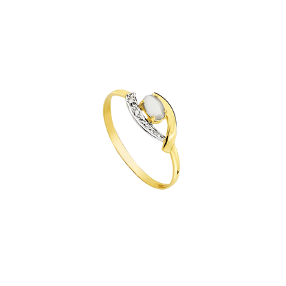 Bague Julia 2 ors 18 carats