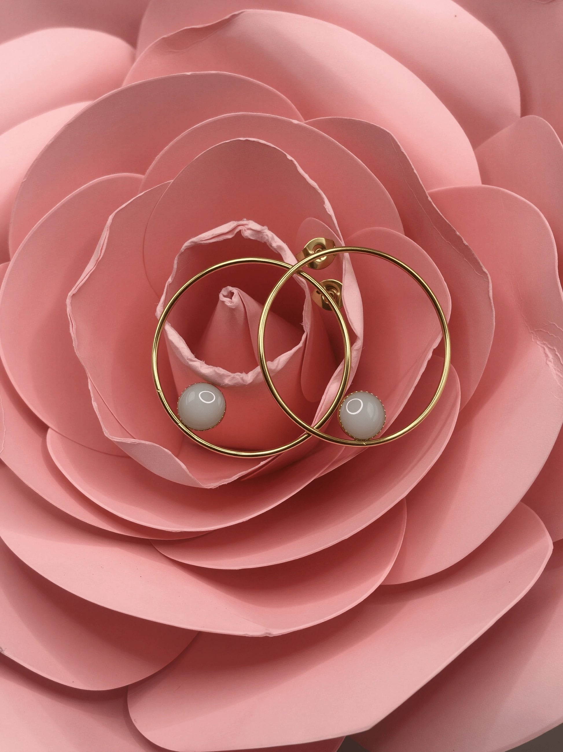 Boucles d’oreilles Flavia bijou lait maternel Mon Bijou Lacté